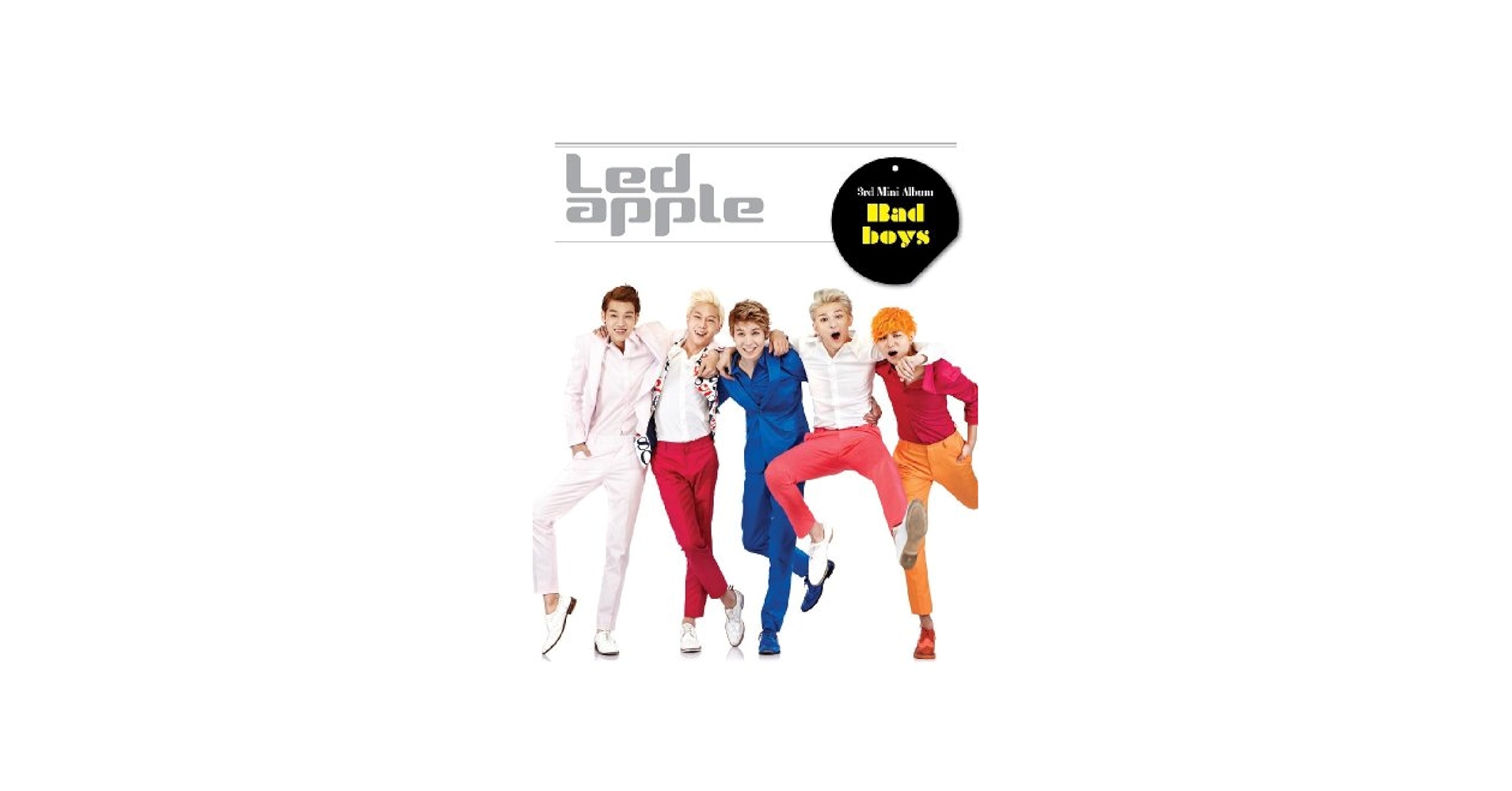 【中古】 Ledapple / 3rd Mini Album ー Bad Boys Amazon.co.jp: Led Apple 3rd Mini Album - Bad boys(韓国盤