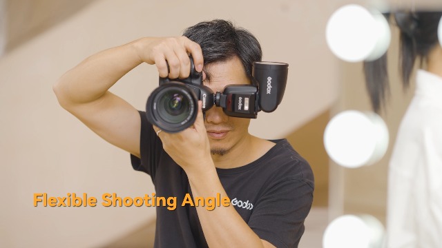 Godox V1Pro N with AKR1 Kit External Flash SU-1 for Nikon