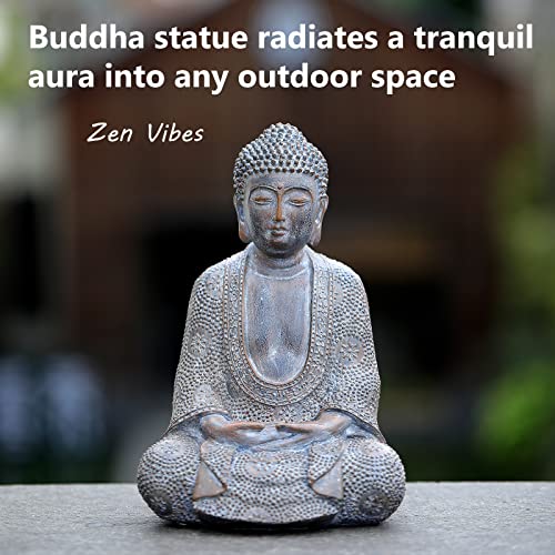 Tolatr 8215 Buddha Statue Outdoor,Zen Garden Decor Buddha Sculpture thumb #5