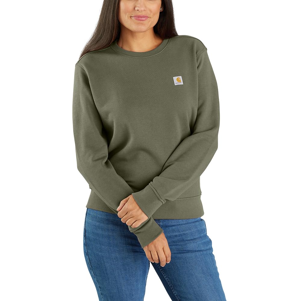 Carhartt Women's Relaxed Fit Midweight French Terry Crewneck Sweatshirt