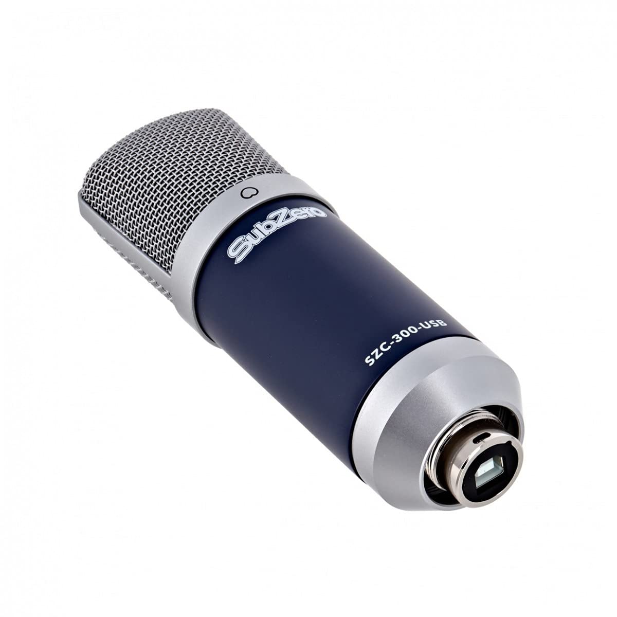 SubZero USB-Studio-Kondensatormikrofon SZC-300-USB - Plug & Play | Großmembran-USB-Kondensator für Meetings und Content, Flache Detaillierte Frequenzantwort, Plug-and-Play