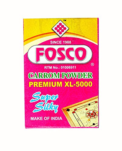 Image of KORNERS Carrom Board with Striker, Coins and Powder, Multicolor (32 Inch Carrom Cut)