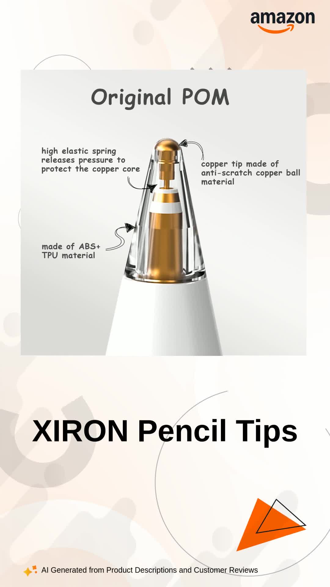 Amazon.in: Buy XIRON [4 Pack] Pencil Tips for Apple Pencil 2nd/1st