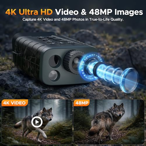 Digital Night Vision Binoculars for Hunting