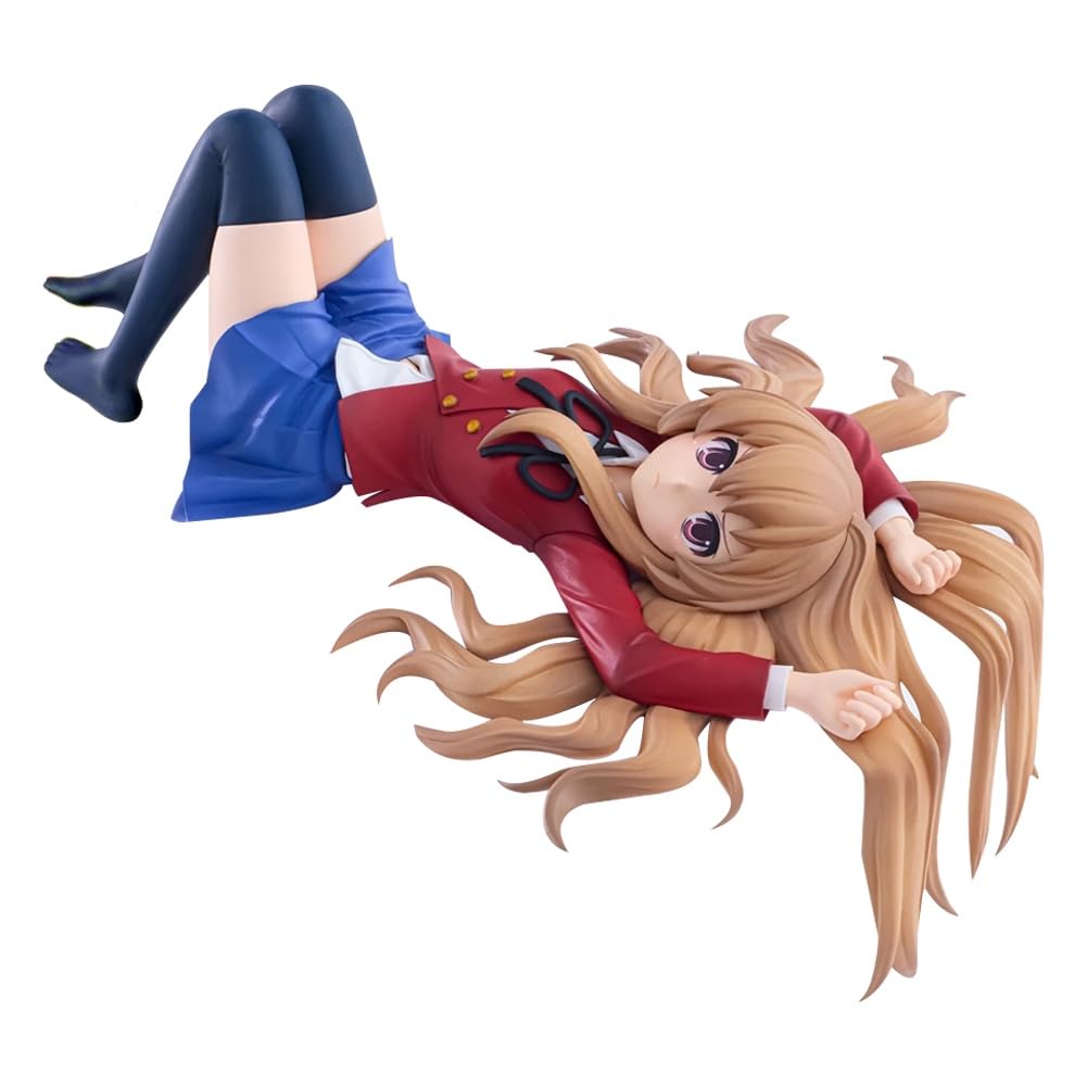 AisakaTaiga Figura Anime Girls Serie 14 cm Estatua AisakaTaiga | Modelo de PVC, figura de anime de estilo uniforme, figuras de pintura original, coleccionable hecho a mano