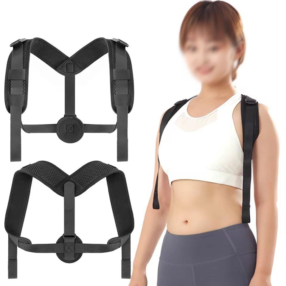 Adjustable Back Brace Support Invisible Shoulder Posture Corrector Spine Neck Correction Sports Back Belt Unisex