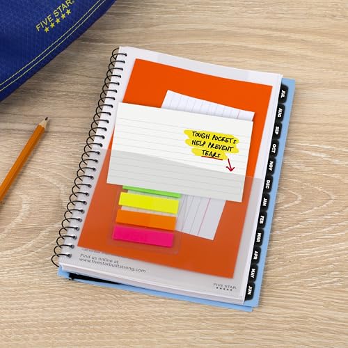 Image of Five Star Planner 2026-2027 Weekly & Monthly Academic 12-Month July-June Advance Student Planner + Study App, 5-1 /2 inch x 8-1 /2 inch, Blue (CAW45920)