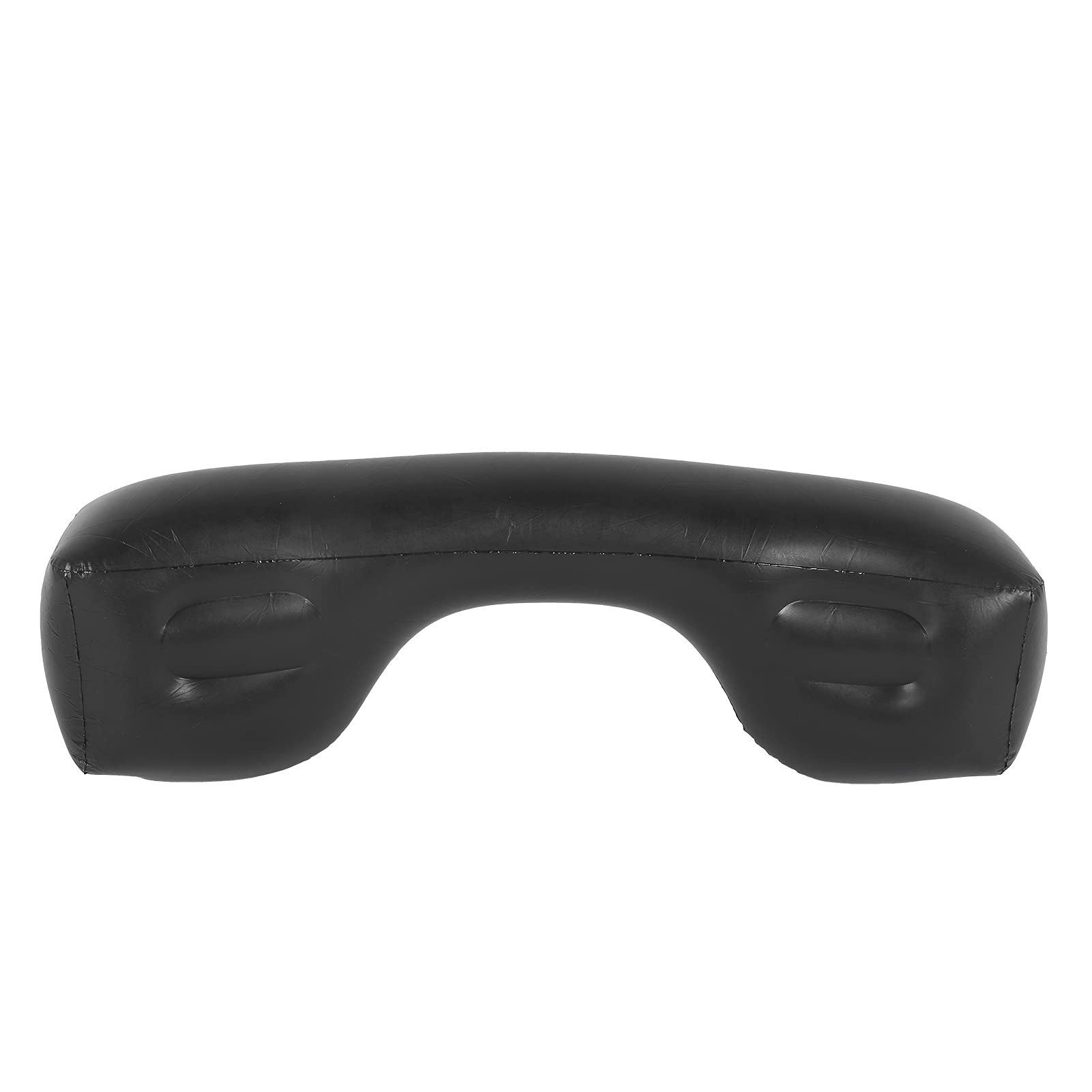 Alomejor Materac Dmuchany Materac Samochodowy Flokowany PVC 174 X 126 Cm Pompa Elektryczna 12 V Blokująca Hałas Wypełniacz Szczelin Płaska Szeroka Powierzchnia do SUV MPV RV Travel Camping (BLACK)