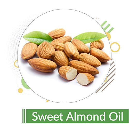 Image of Crysalis Sweet Almond (Prunus Amygdalus) Oil |100% Pure & Natural Undiluted Essential Oil organic Standard /Cold Pressed For Body & Face Oil Reduces Puffiness & Undereye Dark Circles Skin Toner -15ml