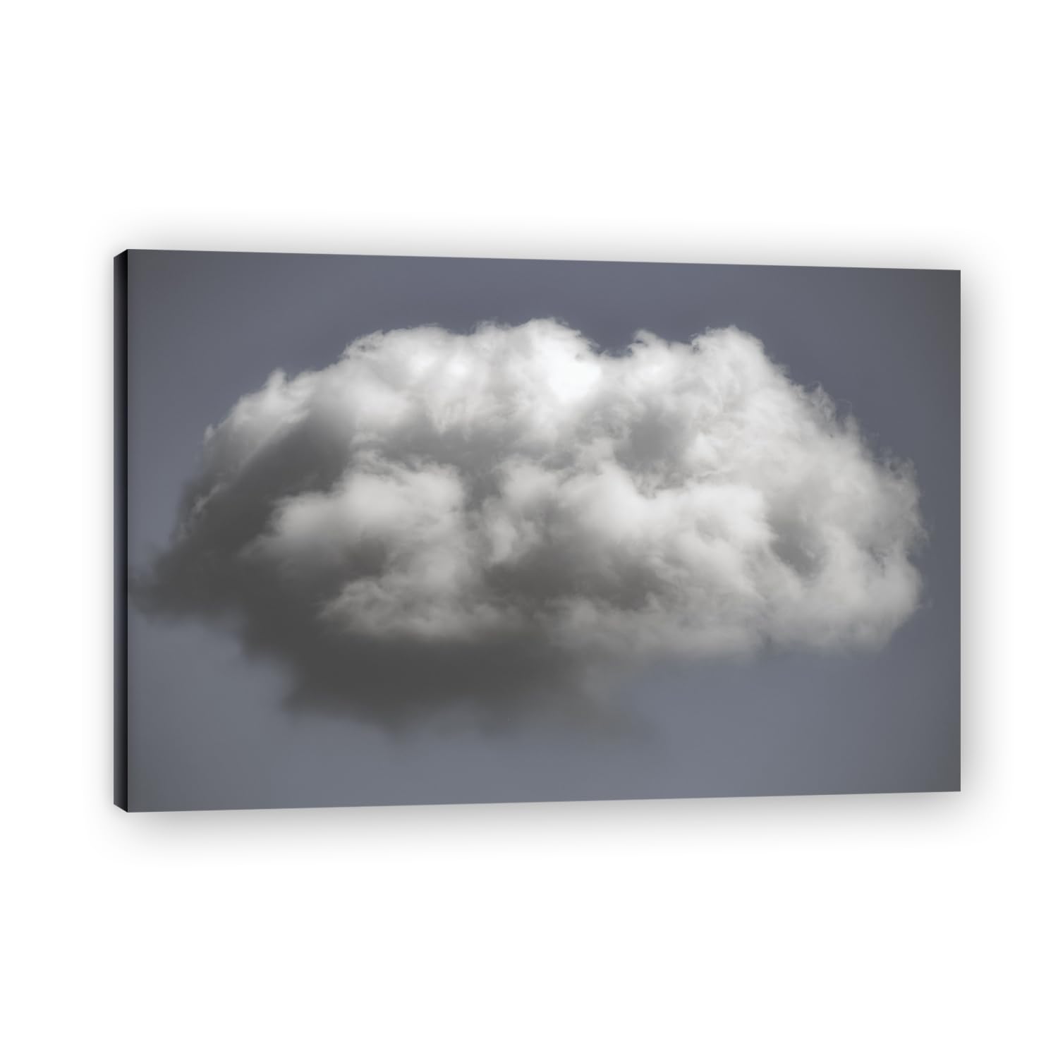 VHdfgTY The Sky DarkenedNature Landscape Wall Art Canvas Mountain Scenery Print Home Decoration 30x45cm Framed