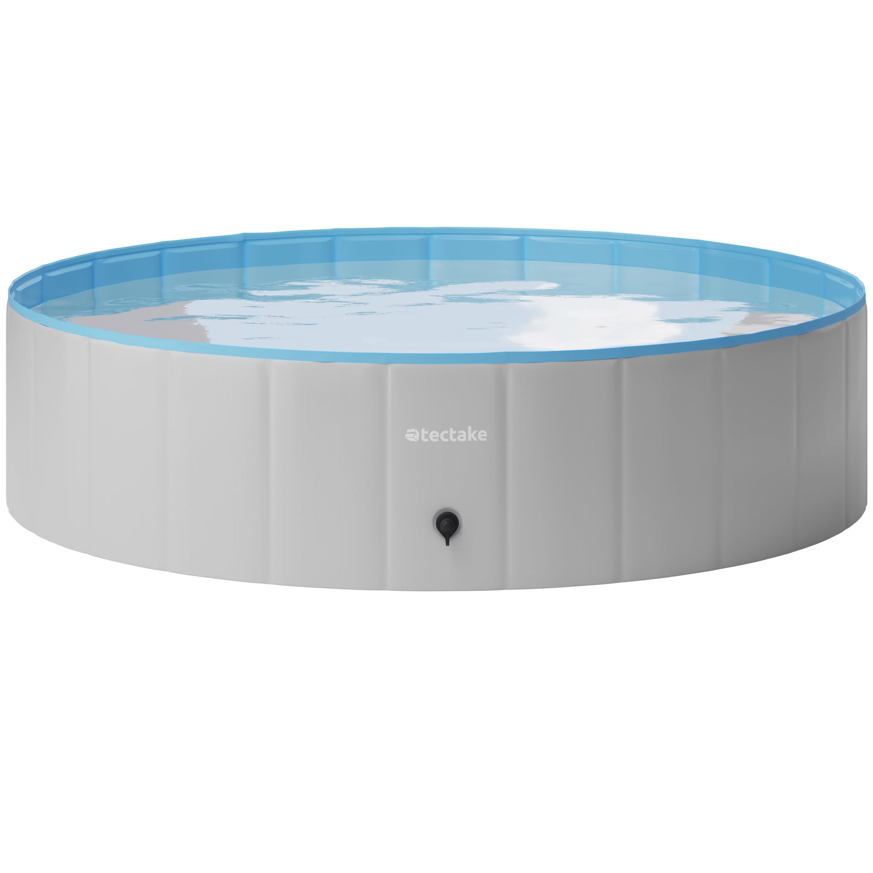 tectake® Piscine pour Chien Piscines a Balle Piscine autoportée Pliable Ø120cm Jeu Exterieur & intérieur pour Chien & Chat Jouet pour Chiens Jeux d'eau Jardin Salon
