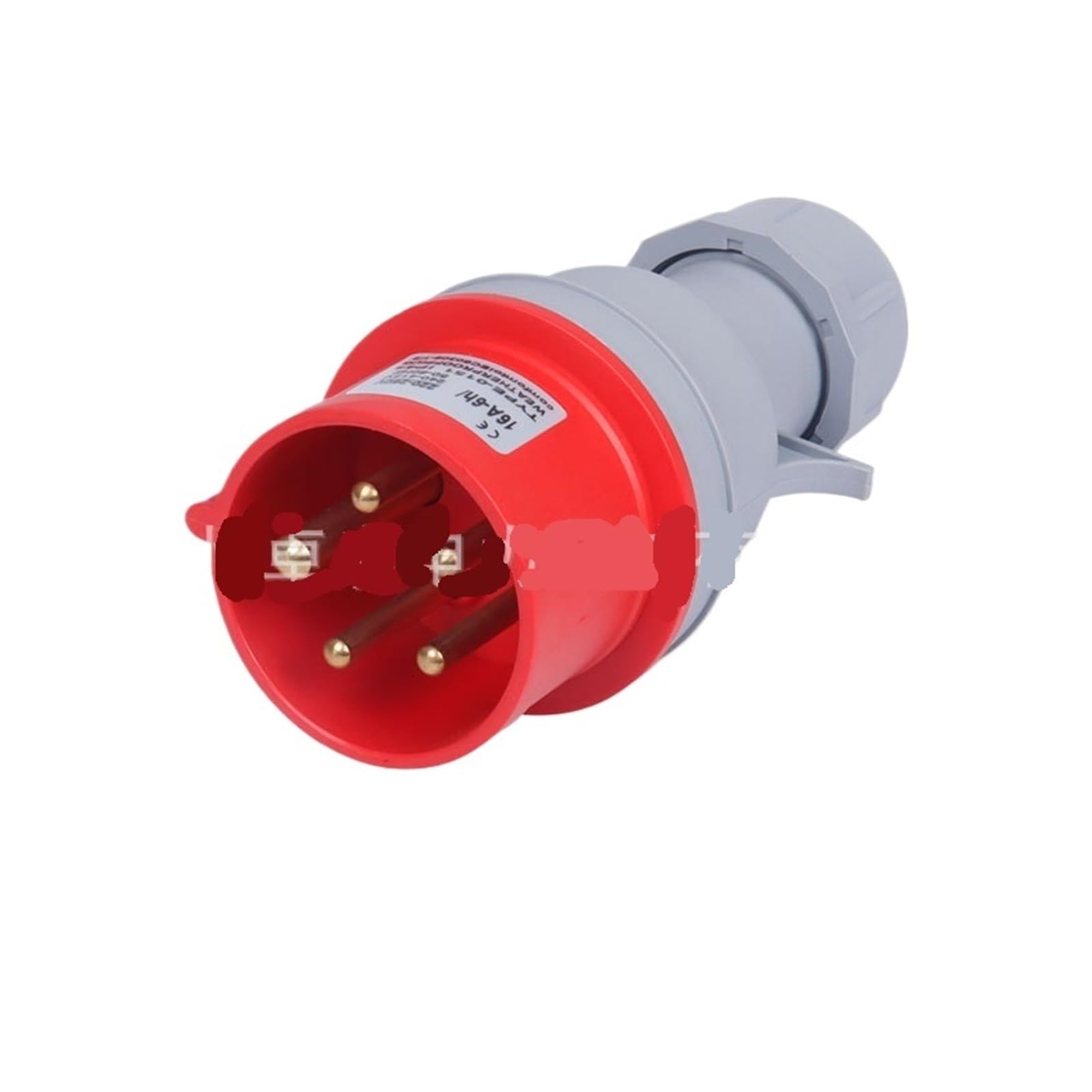 Prise industrielle triphasée 16A étanche IP44 pour stopper les coupures sur chantier
