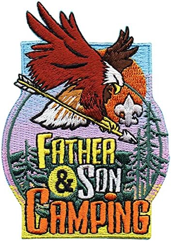 15 Pieces 3 Scout Activity Patches Outdoors & Seasons (Father & Son Camping-0119)