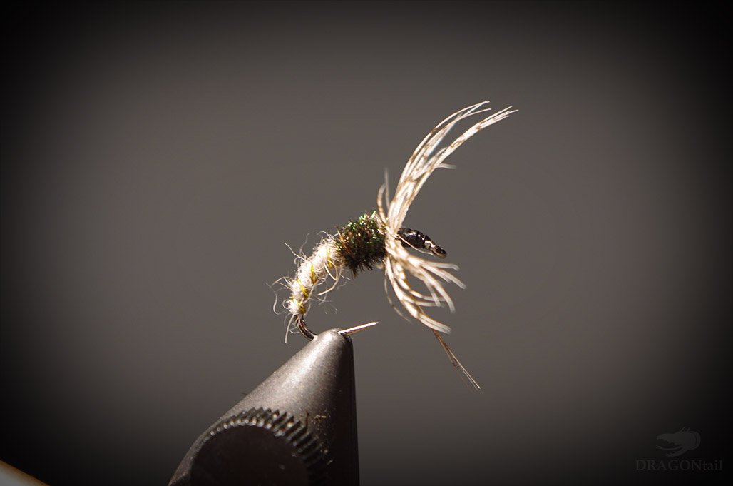 12 Hares Ear Kebari Flies - Tenkara Flies