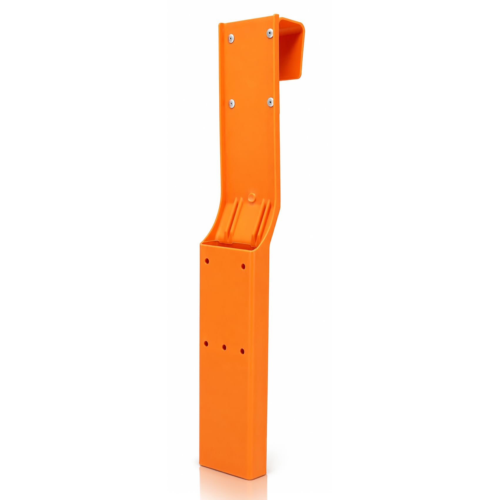 High-Visibility Safety Orange Bucket Scabbard - Chainsaw Scabbard, PP Tough Flexible Drop-Resistant Chainsaw Holder for Bucket Truck, Lineman Bucket Accessories, 32 x 6 in