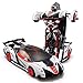 Skala 1:12 RC pilot/sterowanie głosowe transformacja robota samochodowego One Touch Transform inteligentna zabawka 4WD Drifting pojazdy Electri (inteligentny samochód)