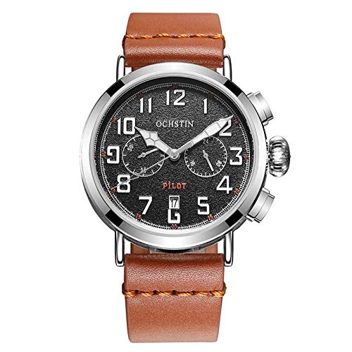 Casual Watch For Men Analog Leather - 77A