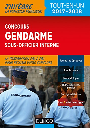 Télécharger Le concours Gendarme sous-officier interne - 2017-2018 : Tout-en-un (Fonction Publique d'État) Livre PDF Gratuit