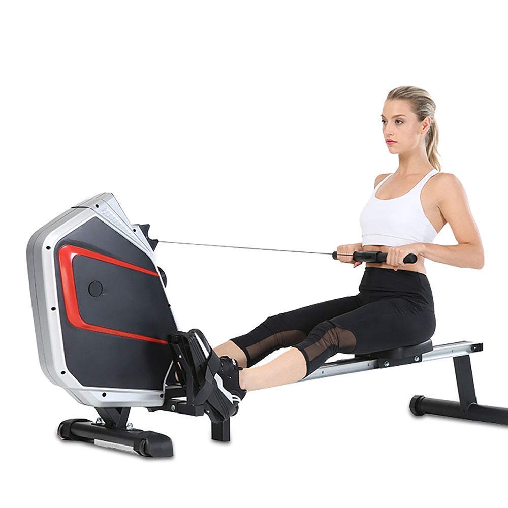 AYCDL Rowing Machine Foldable Magnetically Controlled Indoor Silent Rowing Machine Home Exercise Aerobic Fitness Equipment Suitable for Sports Fitness