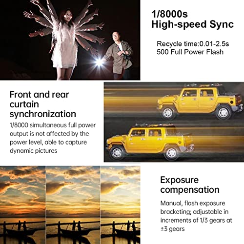 Godox AD600BM Outdoor Strobe Flash,Bowens Mount 600Ws GN87