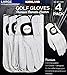 Kirkland Signature Golf Gloves Premium Cabretta Leather, Large (4 Count)