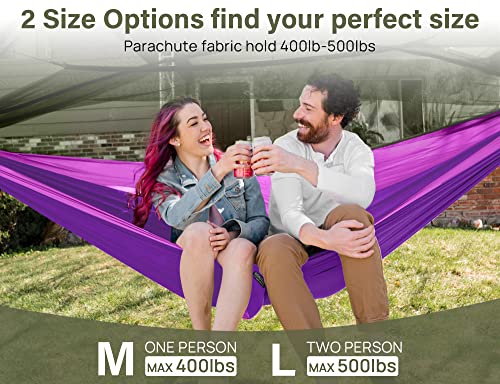 image for Kootek Camping Hammock with Net Double & Single Portable Hammocks Para