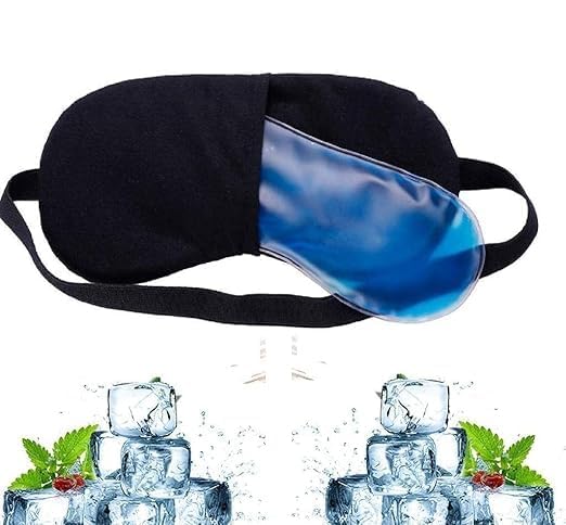 DYUTIMAN 3D Memory foam Sleeping Mask For Men Women Sleep Mask Blind Fold Eye Cover Pad For Travel Night eye band eyemask patch Complete Blackout Sleeping Eye Mask-picture-12