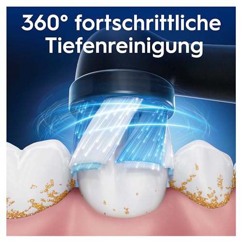 Oral-B iO Ultimative Reinigung – ORIGINAL Aufsteckbürsten für Elektrische Oral-B iO Zahnbürsten – Bürstenköpfe, Zahnbürstenaufsatz, Ersatzbürsten, Fortschrittliche Tiefenreinigung – Schwarz, 8 Stück 3