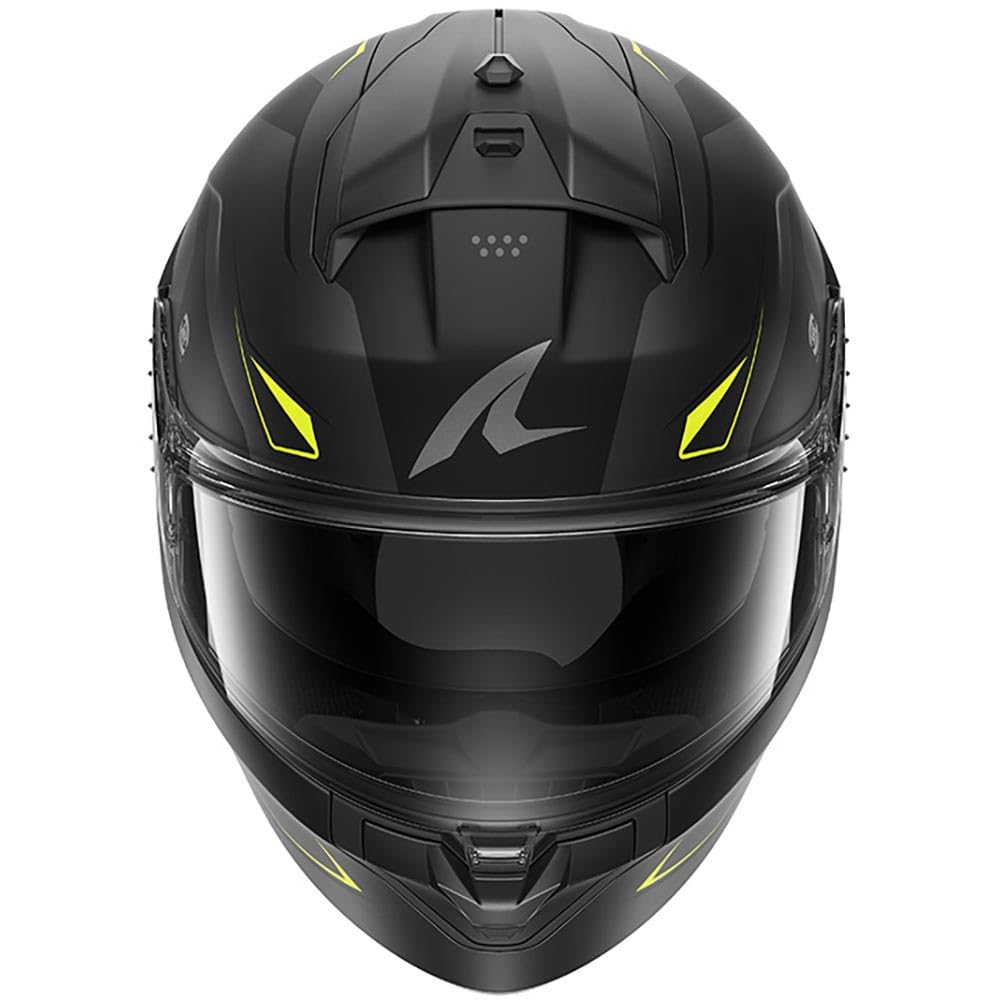 Shark, Casque Moto Intégral RIDILL 2 MEKARIUM Anthracite Yellow AAY, S