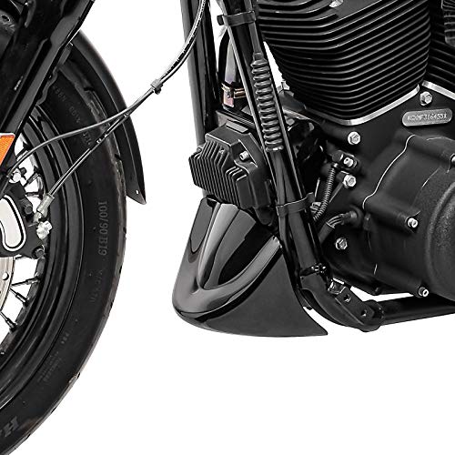 Sabot Moteur pour Harley-Davidson Dyna Modelle 06-17 Craftride Noir