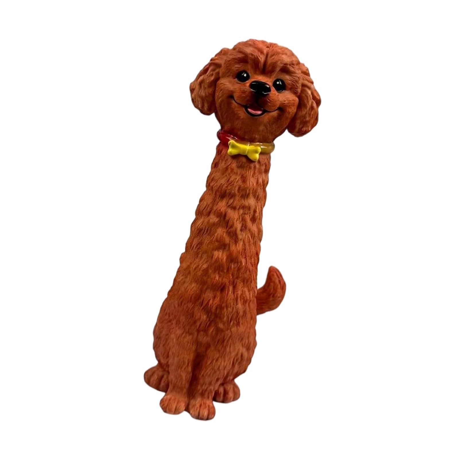 Wacky Dog Vases Funny Flower Vases, Decorative Vase Resin Puppy Sculpture Ornament for Home Decors Housewarmings Gift Dog Planter for Small Flower