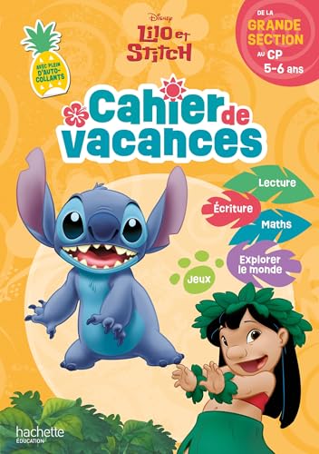 Disney - Lilo et Stitch - De la Grande Section au CP - Cahier de vacances 2026