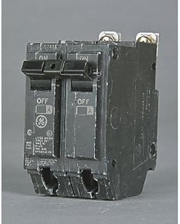 General Electric THQB2180 2P Standard Bolt On Circuit Breaker 80A 120/240VAC, Color