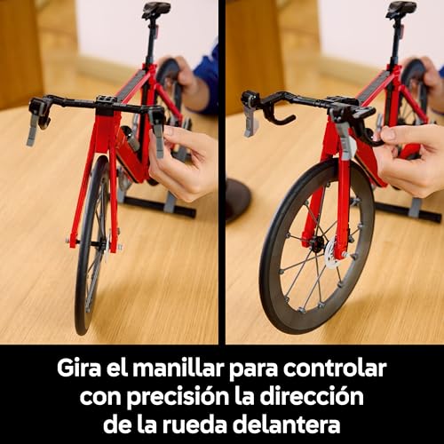 Miniatura 5 de LEGO Icons Bici de Carretera - Kit de Construcción para Adultos Fans del Ciclismo - Neumáticos de Goma y Soporte para la Rueda Trasera - Decoración de Escritorio - Regalo para Ciclistas - 11380