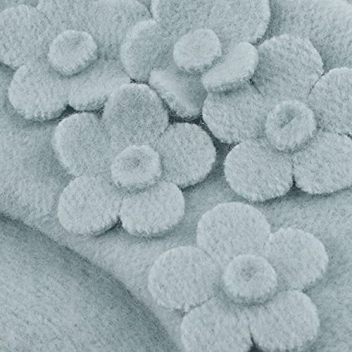 Barascon Flower Beret Women Light Blue One Size #TOP6