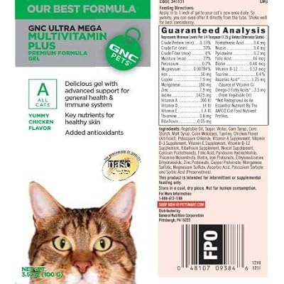 gnc cat multivitamin
