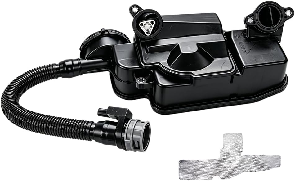 BARTOO Air Oil Separator Assembly Compatible with 2017-2019 Ford F250 F350 F450 F550 Super Duty 6.7L Powerstroke Diesel Replace# FC3Z-6A785-F, FC3Z-6A785-D, FC3Z6A785F