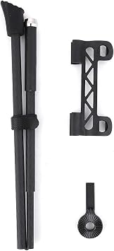 Three Section Carbon Fiber Quick Release Kickstand for Bicycles Motorcycles
