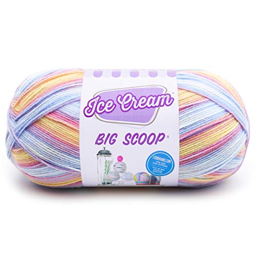 Image of Lion Brand Yarn Ice Cream Big Scoop Yarn, One skein, Parfait