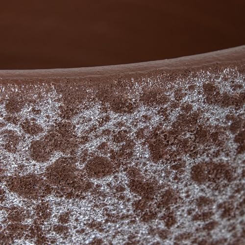 Pots en céramique marron de qualité supérieure DRW pour valoriser vos végétaux - 4