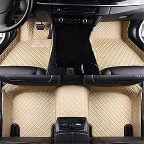 Tapis de sol de voiture pour Audi A5 Sportback 2017-2019 beige 5 places 3D
