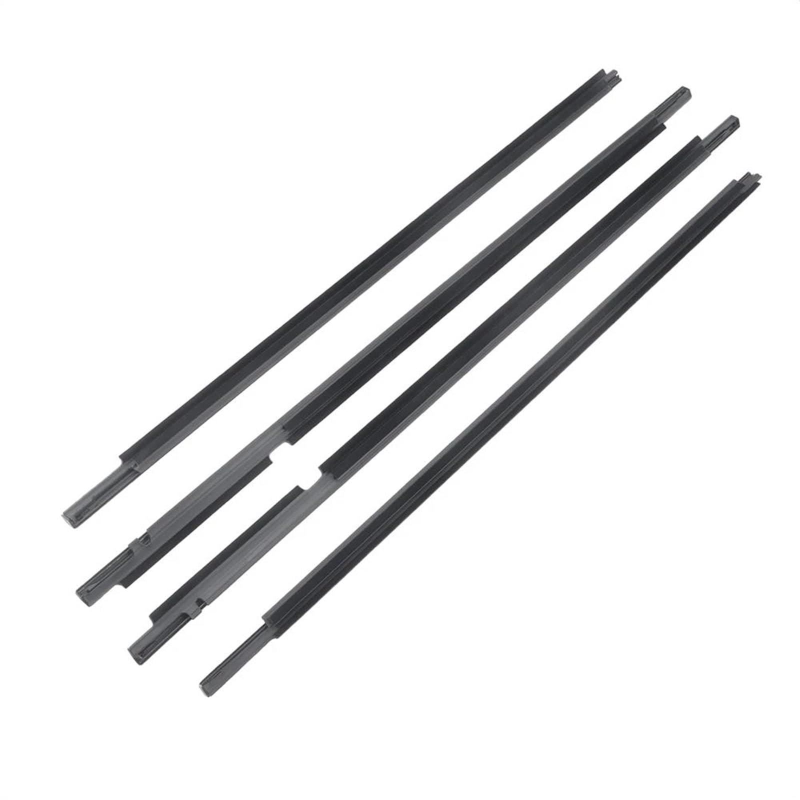 Car Window Side Seal Strip For Toyota For Corolla For Altis 2003 2004 2005 2006 2007 2008 Car 4 Door WeatherStrips Molding Seal Belt WCO09