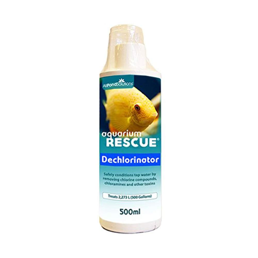 Aquarium Rescue Fish Tank Tap Safe Water Dechlorinator Treatment (500ml) - Treats 2250 Litres