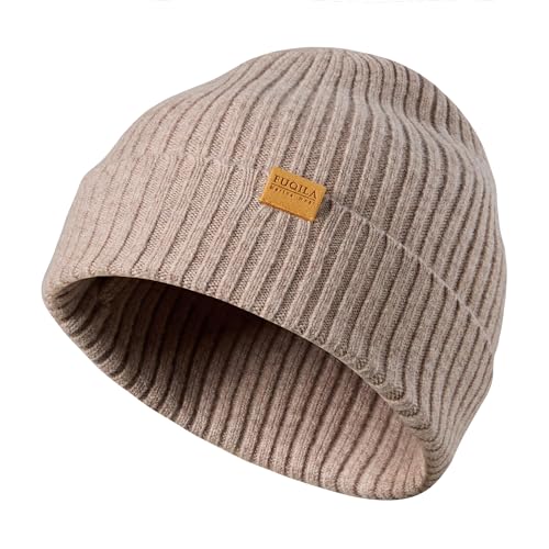 Bonnet classique laine mérinos douce tricoté pour homme et femme