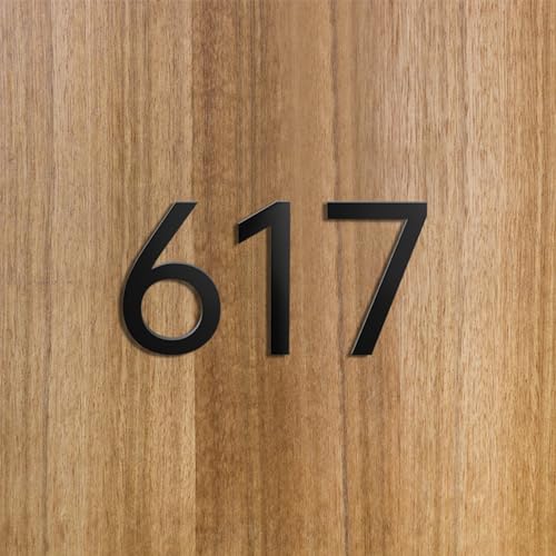 Image of 3 Inch House Numbers, Self-adhesive for Outside Mailbox House Number (B)