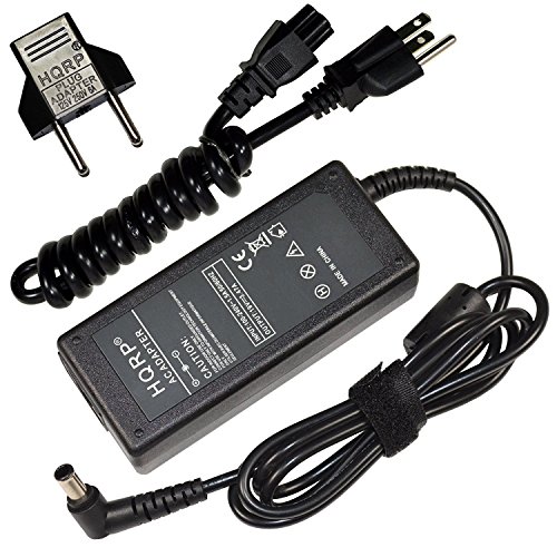 HQRP 19V AC Adapter Works with Samsung BN44-00837A A6619 FSM UN32J5205 UN32J5205AFXZA UN32J5205AF