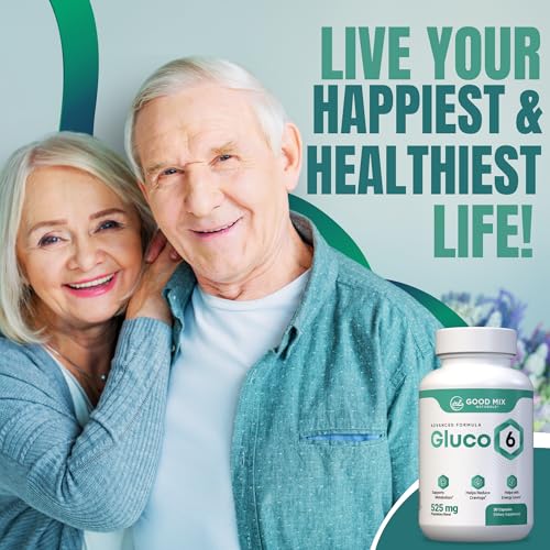Image of Gluco6 Herbal-Based Solution Supplement | 525mg 30 Powder Capsules - Plant Ingredients - Non GMO - Made in USA (30 Count (Pack of 3)