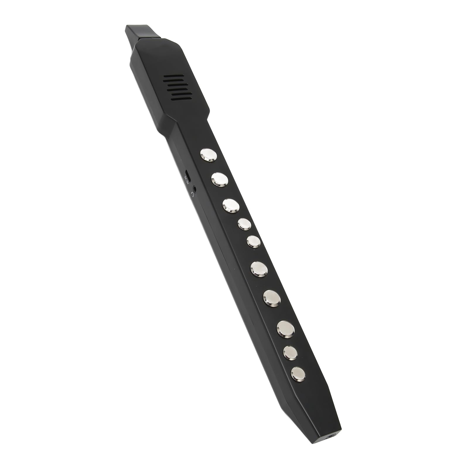 Strumento a Digitale con connettività MIDI 10 Toni per Musicisti Ricaricabili Strumenti a Fiato Elettronico per Studenti e Insegnanti (BLACK)