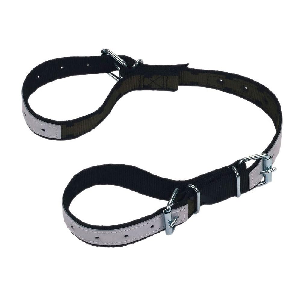 Menottes Estermann 40 cm en nylon pour vaches de qualité supérieure, résistance accrue à la traction et à la déchirure, sangle extra épaisse