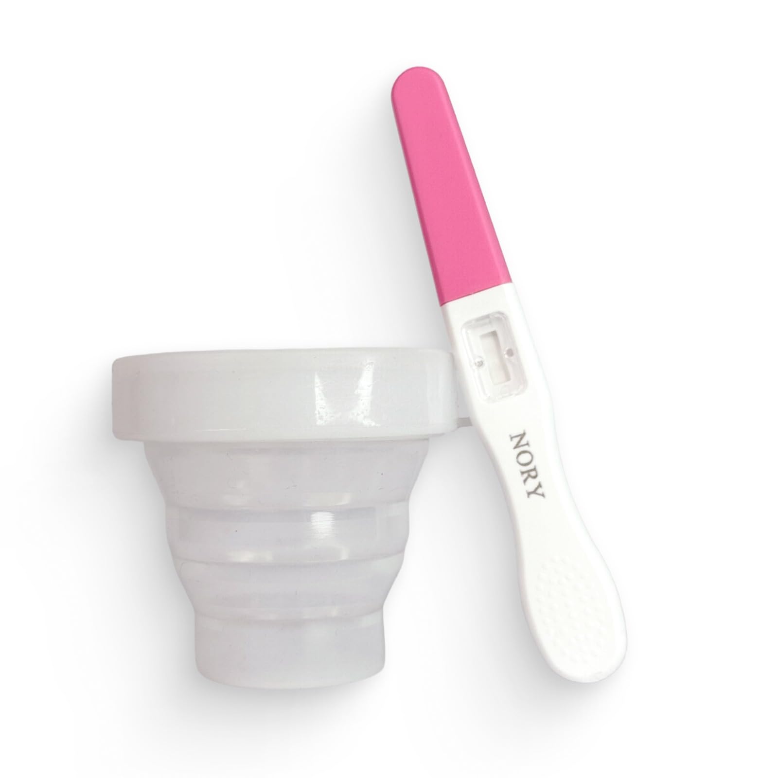 NORY EarlyCheck Pregnancy Test Kit – 4 Day Sooner Pregnancy kit ( Pack of 1) with 1 urine container – Ultra-Sensitive Detection at 10 mIU/mL – Results in Under 1 Minute – Detects Pregnancy 4 Days Early - Image 2 thumbnail